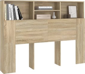 vidaXL Κεφαλάρι Ντουλάπι Sonoma Δρυς 140x19x103,5 εκ.