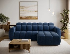 Γωνιακός καναπές Comfora-Μπλε-Δεξιά