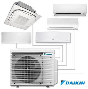 Εξωτερική μονάδα Daikin 5MXM90A9, 30000 BTU, 64 m2, A+++, R-32, Μέχρι 5 εσωτερικές μονάδες, Λευκό