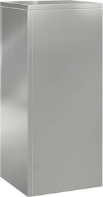 vidaXL Βάση φυτών 3 pcs Ασημί Γαλβανισμένος χάλυβας