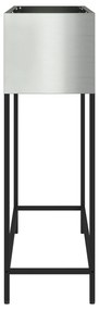 vidaXL Ανυψωμένος Κήπος 100x26x82 εκ Γαλβανισμένο Ατσάλι