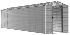 vidaXL Φωτιστικό Κήπου Γκρι 191 x 810 x 198 εκ. από Γαλβανισμένο Ατσάλι