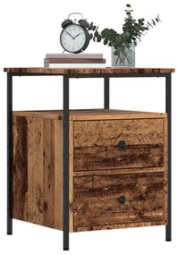 ντουλάπι κομοδίνου Παλιό ξύλο 44x45x60 cm Κατασκευασμένο ξύλο