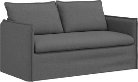 vidaXL Καναπές Σκούρο Γκρι