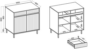 Μπουφές Ohana II-Mpez