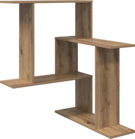 vidaXL Ράφι Τοίχου Artisan Δρυς 67 x 67 x 87 εκ. Επεξεργασμένο Ξύλο