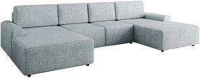Γωνιακός καναπές Bella XL-Gkri Anoixto - 338.00Χ168.00Χ85.00cm