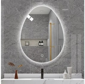 Καθρέπτης Μπάνιου LED IP44 Λευκό Oscar 67-4560 Gloria-67-4560-Λευκό 67-4560