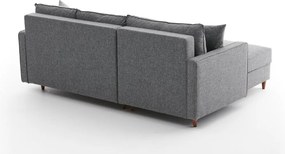 Corner Sofa Eva Left - Grey Grey