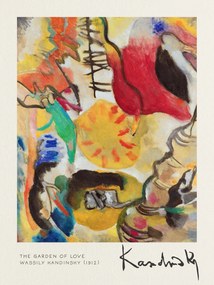 Εκτύπωση έργου τέχνης The Garden of Love - Wassily Kandinsky, (30 x 40 cm)