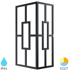 Φωτιστικό Επίτοιχο Braytron BG37-00381 Μαύρο Ματ (Black Mat) CCT3