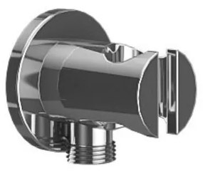 Παροχή σπιράλ ντους με βάση στήριξης ARTEMIS Chrome AC05003 KARAG