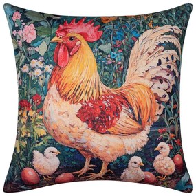 Πασχαλινή Μαξιλαροθήκη (45x45) Silk Fashion easter2025-5