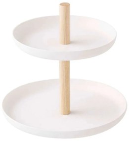 Βάση Κοσμημάτων LBTYMZK2315 16x16x15cm Natural-White Yamazaki Steel,Wood