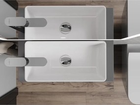 Mexen Nadia νιπτήρας επιτραπέζιος 46 x 23 εκ., λευκός - 21614600