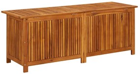 vidaXL Μπαούλο Αποθήκευσης Κήπου 150x50x58 εκ. από Μασίφ Ξύλο Ακακίας