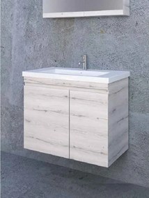 One Project Fortune 55  MDF - Βάση Επίπλου Με Νιπτήρα (55x45)