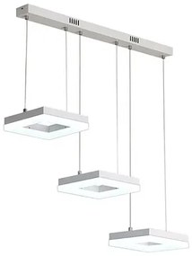 POWERTECH LED φωτιστικό οροφής HLL-0102, 35W, 4000K, 70x120cm, λευκό