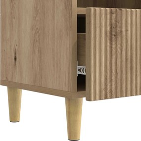 vidaXL Ντουλάπι TV 102 x 34,5 x 50 εκ. Artisan Δρυς Επεξεργασμένο Ξύλο