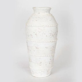 Βάζο Κεραμικό 752-20277 20.5x20.5x43cm White Estheti Home Ceramic