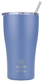 Estia 01-23188 Save Aegean Ποτήρι Θερμός Ανοξείδωτο BPA Free 500ml, Denim Blue