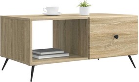 vidaXL Τραπεζάκι σαλονιού Sonoma Δρυς 90 x 50 x 40 cm