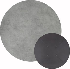ΕΠΙΦΑΝΕΙΑ ΤΡΑΠΕΖΙΟΥ HPL ΣΤΡΟΓΓΥΛΗ HM5842.32 CEMENT Φ70εκ.