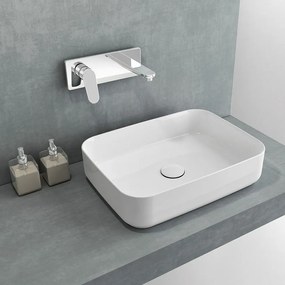 Bianco Ceramica Punto 34050 Επιτραπέζιος Νιπτήρας Λευκός 50x36 εκ.