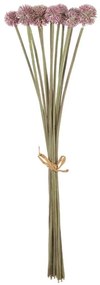 Τεχνητό Μπουκέτο Dandelion 21360 54cm Purple GloboStar Polyethylene