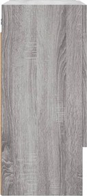 vidaXL Ντουλάπι Τοίχου Γκρι Sonoma 60 x 31 x 70 εκ. από Επεξεργ. Ξύλο