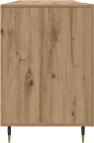 vidaXL Γραφείο artisan δρυς Επεξεργασμένο ξύλο 140 x 50 x 75 εκ.