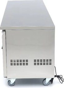 Counter Fridge - 223cm - 4 Glass Doors