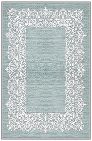 Χαλί Eexfab811 369HFT3280 Aqua-Blue-White Conceptum Hypnose 80X120cm