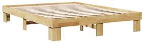 Πλαίσιο κρεβατιού χωρίς στρώμα 150x200 cm μασίφ ξύλο δρυς 851952