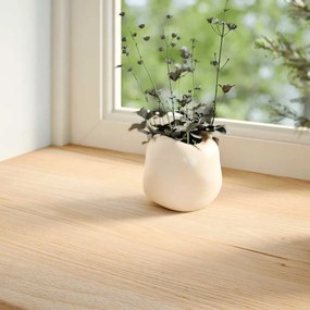 vidaXL Περβάζια παραθύρων 2 τεμ. 110x30x2 εκ. Ακατέργαστο Μασίφ Δρυός