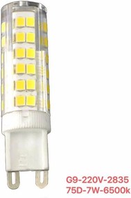 Λαμπτήρας LED - G9 - 220V - 7W - 6500K - 75D - 837563