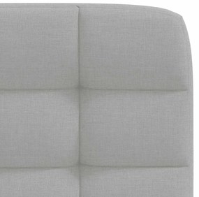 vidaXL Καρέκλες τραπεζαρίας 4 τεμ Cloud Grey Fabric