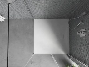 Mexen Bert τετράγωνη ντουζιέρα SMC 90 x 90 cm, λευκή - 4K109090