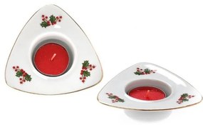 Χριστουγεννιάτικο Κηροπήγιο Πορσελάνης Poisentia CRYSPO TRIO 06.241.38