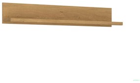 Κρεμαστό Ράφι Pavi Βελανιδιά 120x23.6x20cm