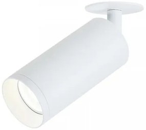 Σποτ Φωτιστικό Οροφής Χωνευτό 24 Μοιρών 6cm LED 9W IP20 3000K Zambelis-S056-24-Λευκό S056-24