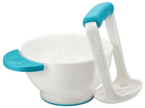 Μπωλ Και Πολτοποιητής Βρεφικών Τροφών 10255180 Blue Nuk 2 τμχ Plastic