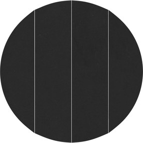 vidaXL Εδαφοκάλυψη Πισίνας Μαύρο Ø 458 cm Μη Υφαμένο Ύφασμα