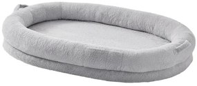 VEVOR Human Dog Bed 72x48x10in Large Human Size Dog Bed Washable Faux Rabbit Fur