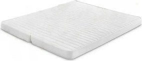 Stewehome Πτυσσόμενο στρώμα αφρού Διπλό λευκό 200x160x12 cm