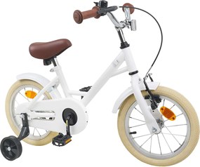vidaXL Παιδικό Ποδήλατο 14 ίντσες για 3-5 ετών Λευκό