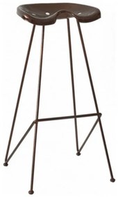 Σκαμπό Μπαρ Calvin/S 02-00-1010 48x48x83cm Black