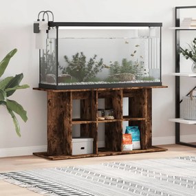vidaXL Βάση Ενυδρείου Καπνιστή Δρυς 120x40x60 εκ. Επεξεργασμένο Ξύλο