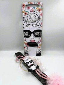 Girl Boss Αρωματική λαμπάδα - Σετ Λαμπάδα και πλάτη