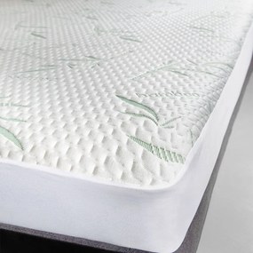 Προστατευτικό Στρώματος Αδιάβροχο Bamboo White La Luna Single 100x200cm Cotton-Polyester